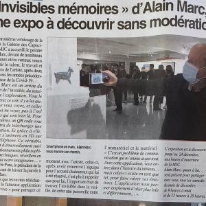 Exposition "Invisibles mémoires" à la galerie des Capucines d'Onet-le-Château