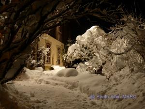 Stage aquarelle ambiances de neige en Jura oriental